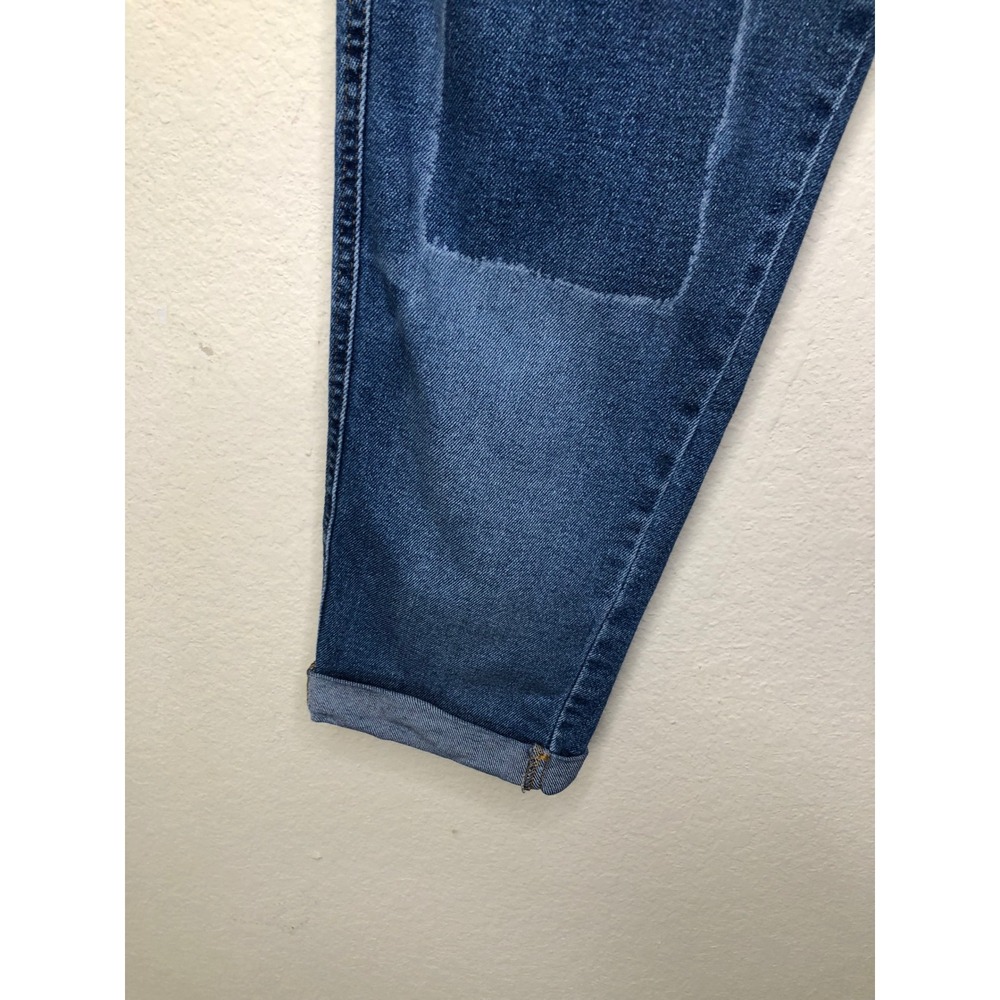 Levi's Signature Women's Heritage Boyfriend Jeans Blue Patchwork‎ Cuffed W29/L25 - Picture 11 of 16